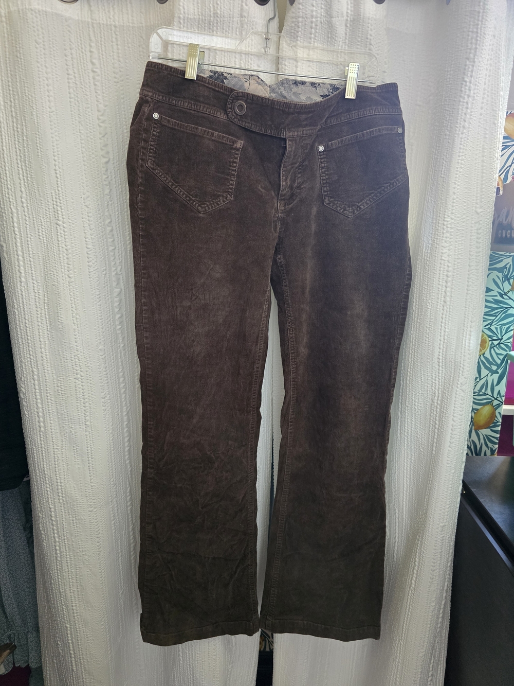 The North Face Women's Size 8 Brown Corduroy Flare Pants